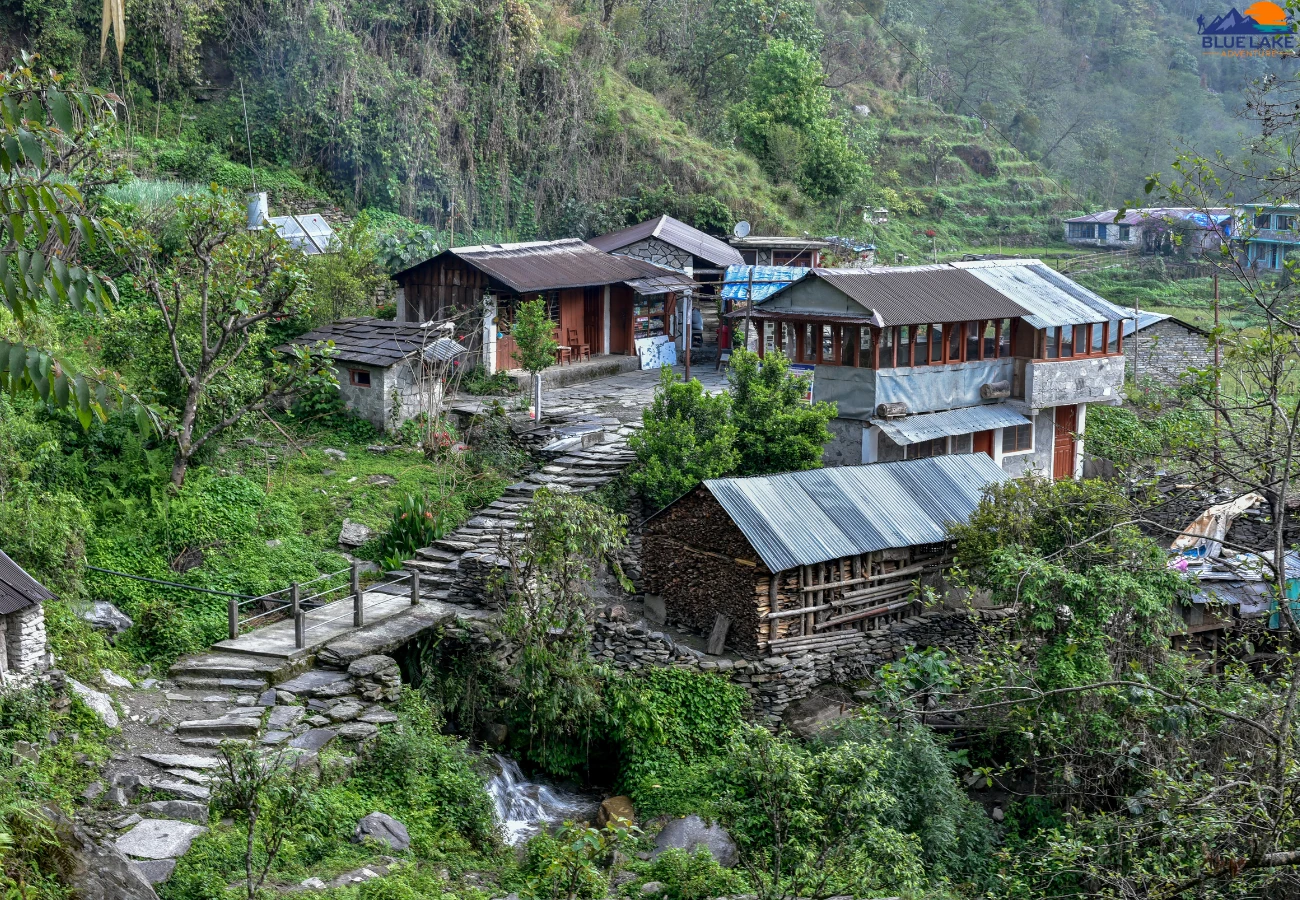Teahouses on the route Everest Base Camp Trek in April